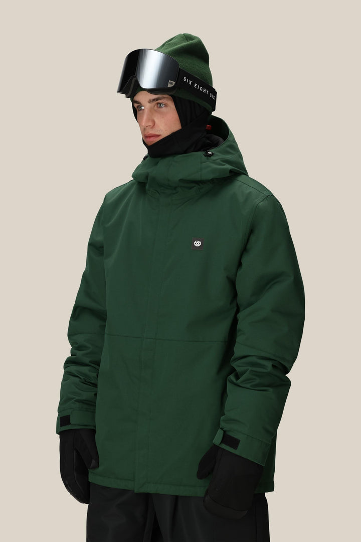 686 Men's Foundation Insulated Jacket — MOSS GREEN
