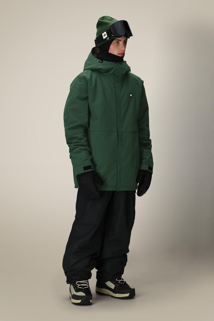 686 Men's Foundation Insulated Jacket — MOSS GREEN (vista 2)