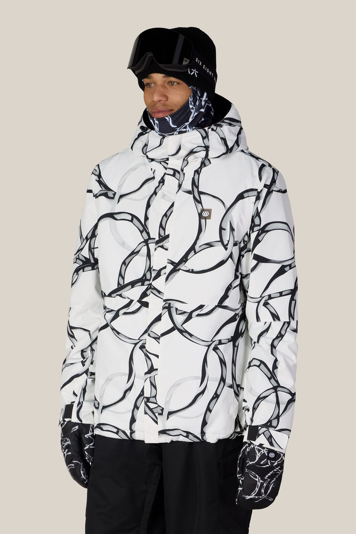686 Men's Foundation™ Insulated Jacket — WHITE WIRE