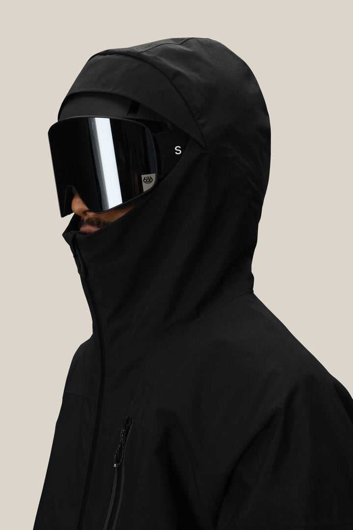 686 Men's GORE-TEX GT Thermagraph® Jacket — BLACK (vista 2)
