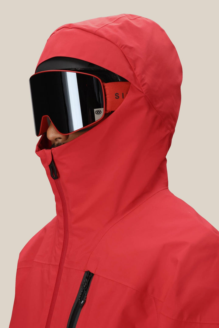 686 Men's GORE-TEX GT Thermagraph® Jacket — TRUE RED (vista 2)