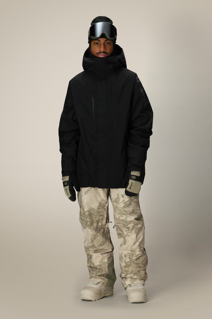 686 Men's GORE-TEX Core Shell Jacket — BLACK (vista 2)