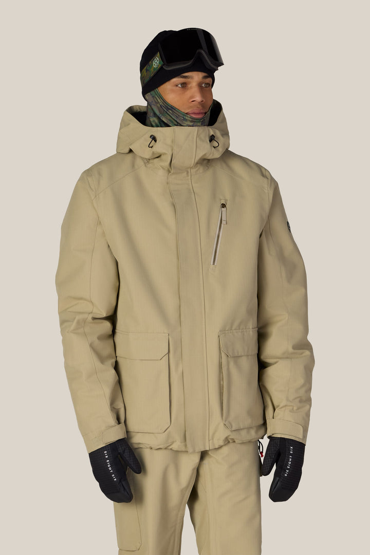 686 Men's Nightline™ Insulated  Jacket — KHAKI RIPSTOP