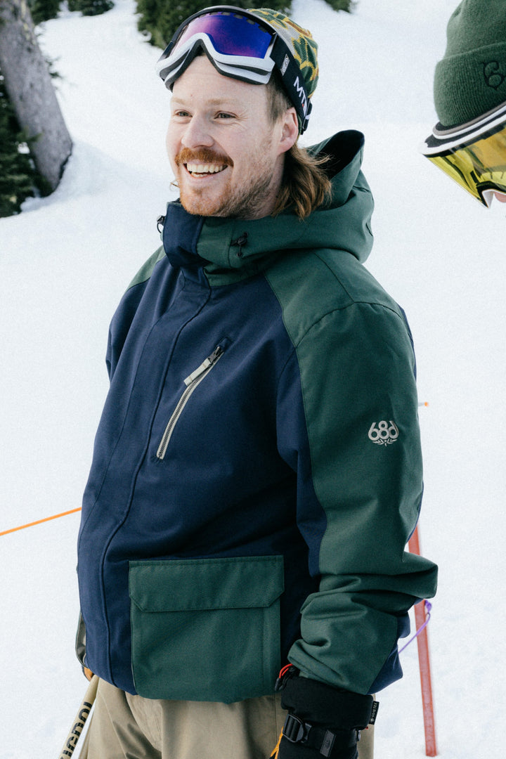 686 Men's Nightline Insulated  Jacket — NAVY COLORBLOCK