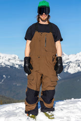 686 Men's GORE-TEX® Dispatch™ Shell Bib - DARK EARTH