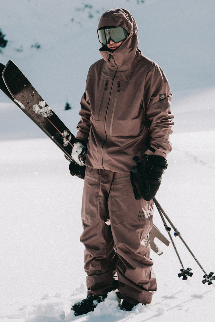 686 Men's GORE-TEX 3L ATV Bib — PEPPERCORN
