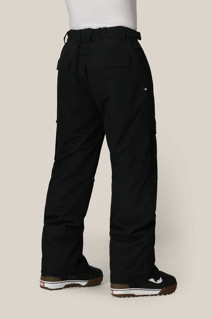 686 Men's Infinity Insulated Cargo Pant — BLACK (vista 2)