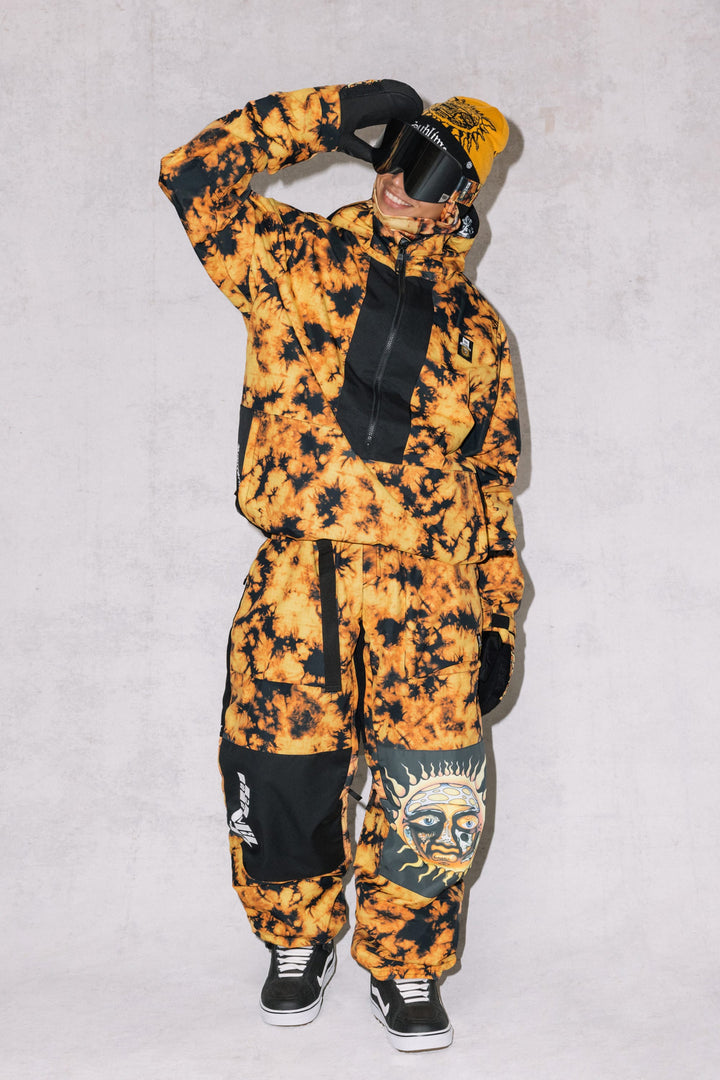 686 Men's Sublime Shell Pants — SUBLIME ORANGE TIE DYE (vista 2)
