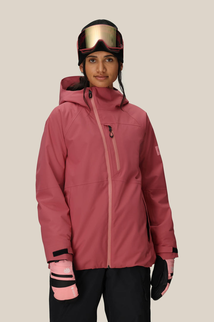 686 Women's Hydra Thermagraph® Jacket — ROSEWOOD