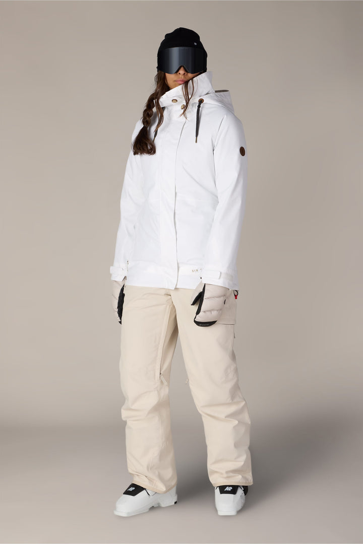 686 Women's SMARTY® 3-In-1 Spellbound Jacket — WHITE (vista 2)