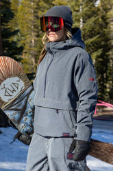 686 Women's Outline™ Shell Anorak - NAVY DENIM