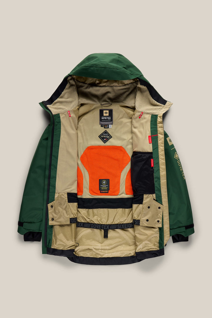 686 Women's GORE-TEX® Skyline Thermagraph® Jacket — MOSS GREEN (vista 2)