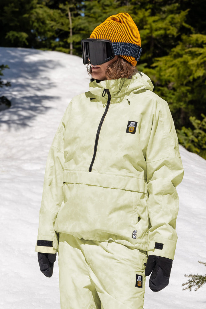 686 Women's Sublime Shell Anorak — SUBLIME YELLOW TIE DYE (vista 2)