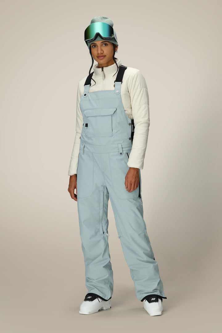 686 Women's Black Magic Insulated Bib — DUSTY MARINE DOBBY