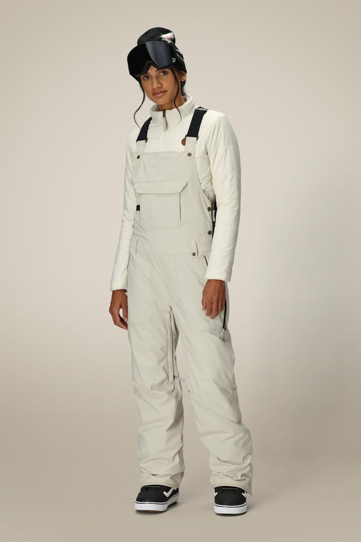 686 Women's Black Magic™ Insulated Bib — LIMESTONE