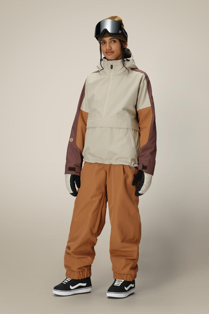 686 Women's Outline Shell Pant — CARAMEL RIPSTOP (vista 2)