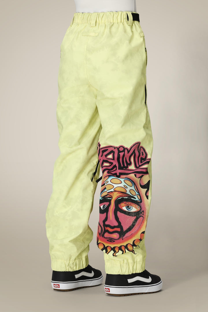 686 Women's Sublime Shell Pant — SUBLIME YELLOW TIE DYE (vista 2)