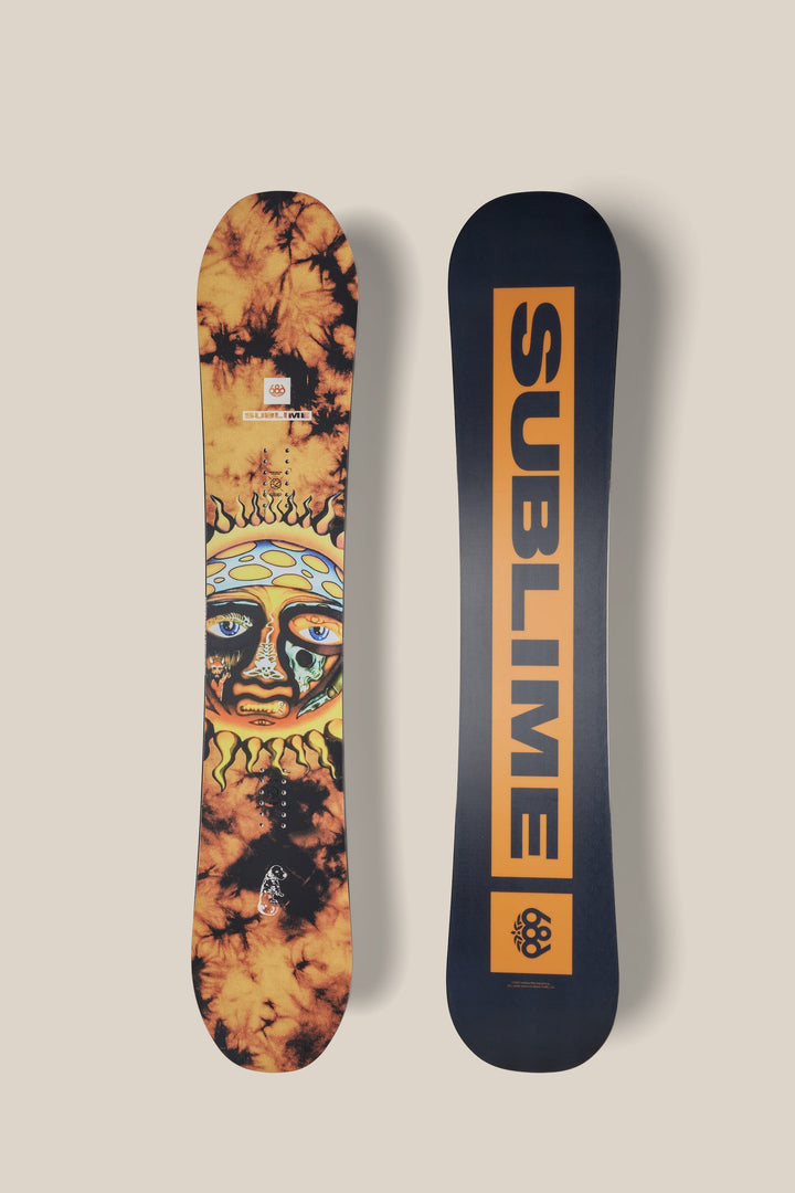 686 Sublime Snowboard — SUBLIME ORANGE TIE DYE