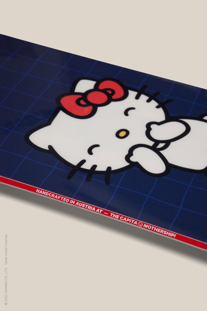 Hello Kitty Snowboard — HELLO KITTY BLUE GRID (vista 2)