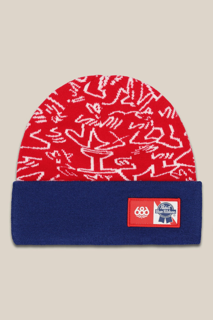 686 Pbr Beanie — PBR RED