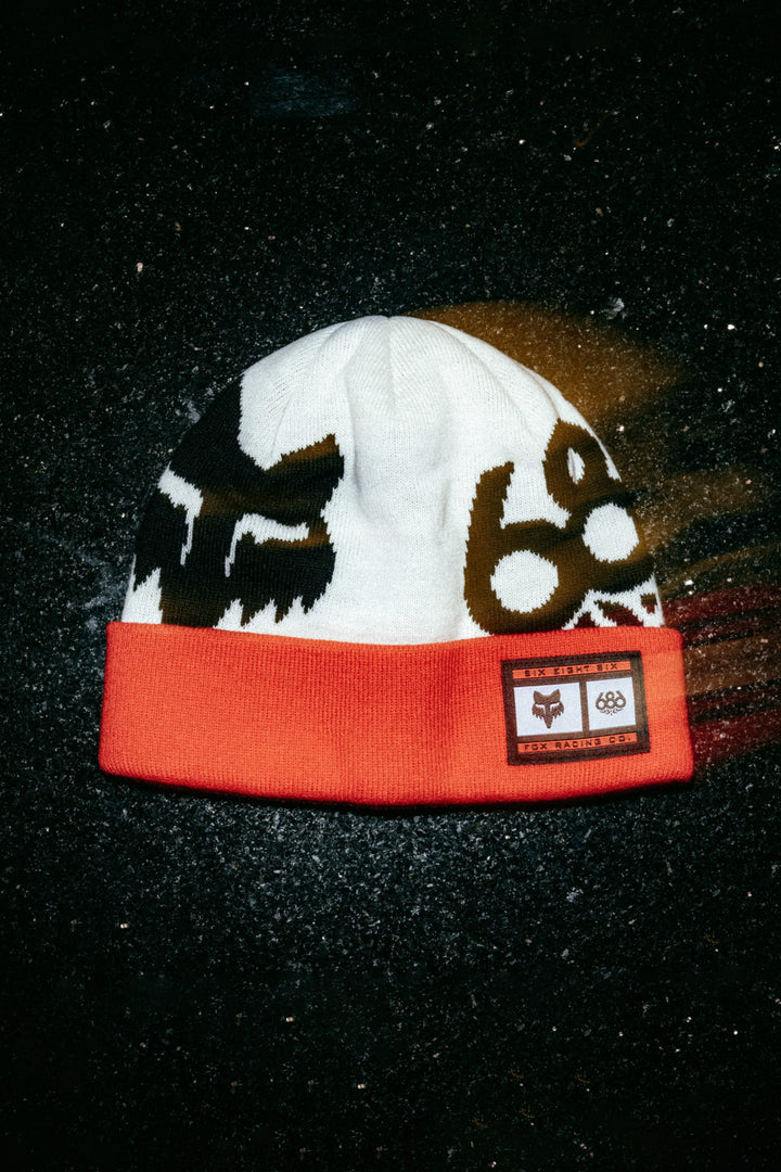 686 Fox Racing Cuff Beanie — FLARE COLORBLOCK
