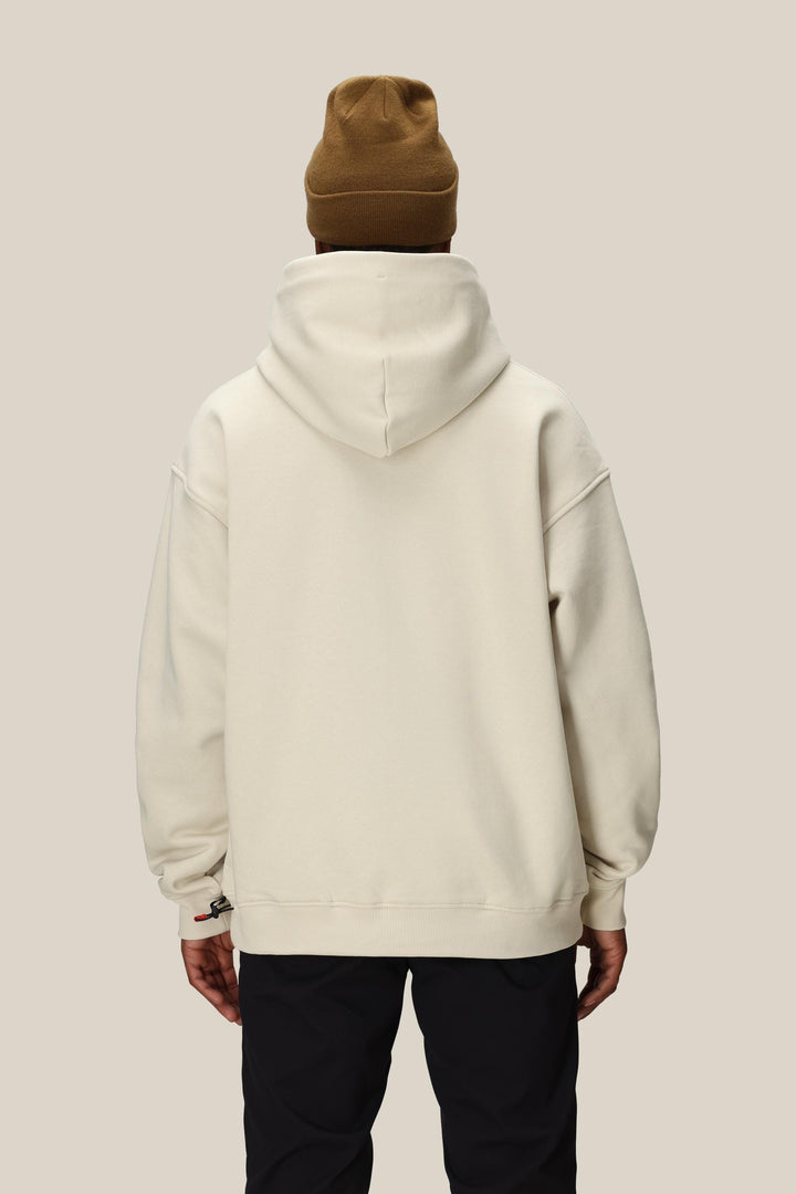 686 Knockout Logo Premium Heavyweight Pullover Hoody — LIMESTONE (vista 2)