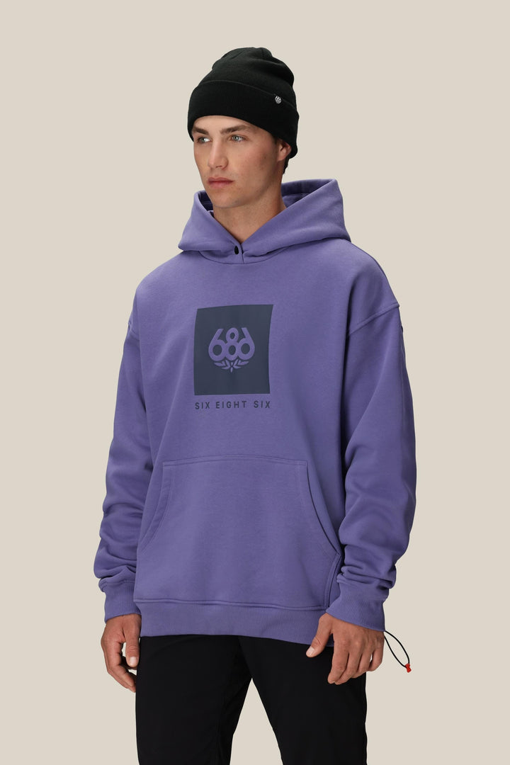 686 Knockout Logo Premium Heavyweight Pullover Hoody — PURPLE DAWN