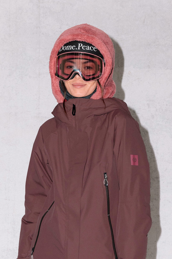 686 Tarmac Sherpa Hood — ROSEWOOD (vista 2)