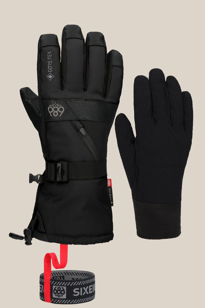 686 Men's GORE-TEX Smarty 3-In-1 Gauntlet Glove — BLACK