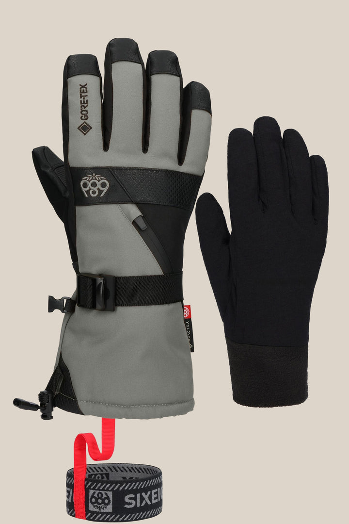 686 Men's GORE-TEX Smarty 3-In-1 Gauntlet Glove — CHARCOAL