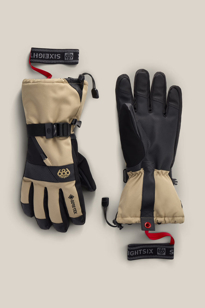 686 Men's GORE-TEX® SMARTY® 3-In-1 Gauntlet Glove — KHAKI