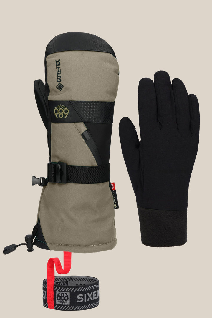 686 Men's GORE-TEX Smarty 3-In-1 Gauntlet Mitt — SAGE