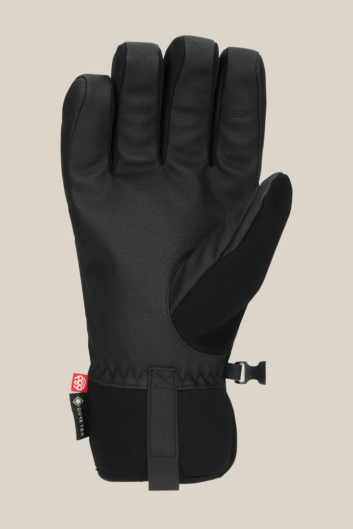 686 Men's GORE-TEX Linear Under Cuff Glove — BLACK (vista 2)