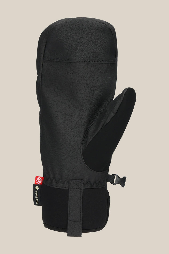 686 Men's GORE-TEX Linear Under Cuff Mitt — BLACK (vista 2)