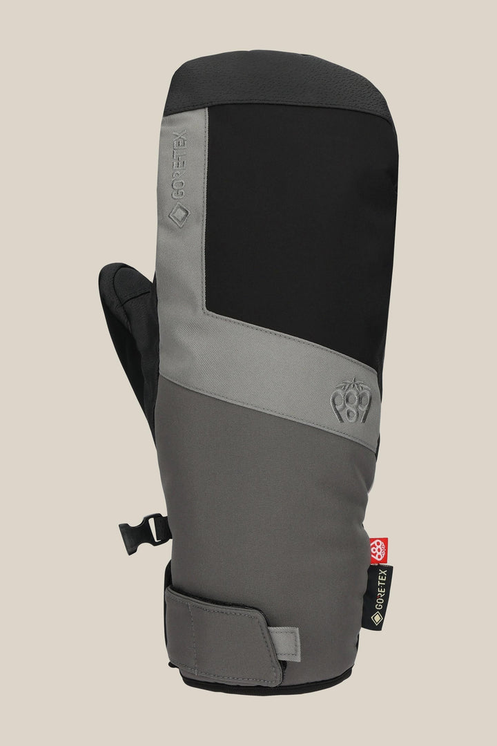 686 Men's GORE-TEX Linear Under Cuff Mitt — CHARCOAL
