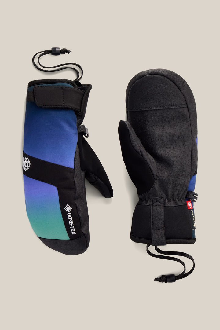 686 Women's GORE-TEX® Linear™ Under Cuff Mitt — ALPENGLOW BLUE GRADIENT