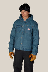 686 Men's Deconstructed™ Denim Insulated Jacket - INDIGO DENIM
