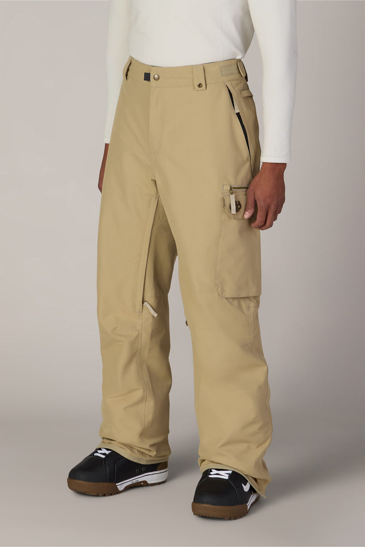 686 Men's 686 Nightline Cargo Pant — KHAKI RIPSTOP