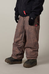 686 Men's 686 Dojo® Shell Pant - BROWN CRINKLE WASH