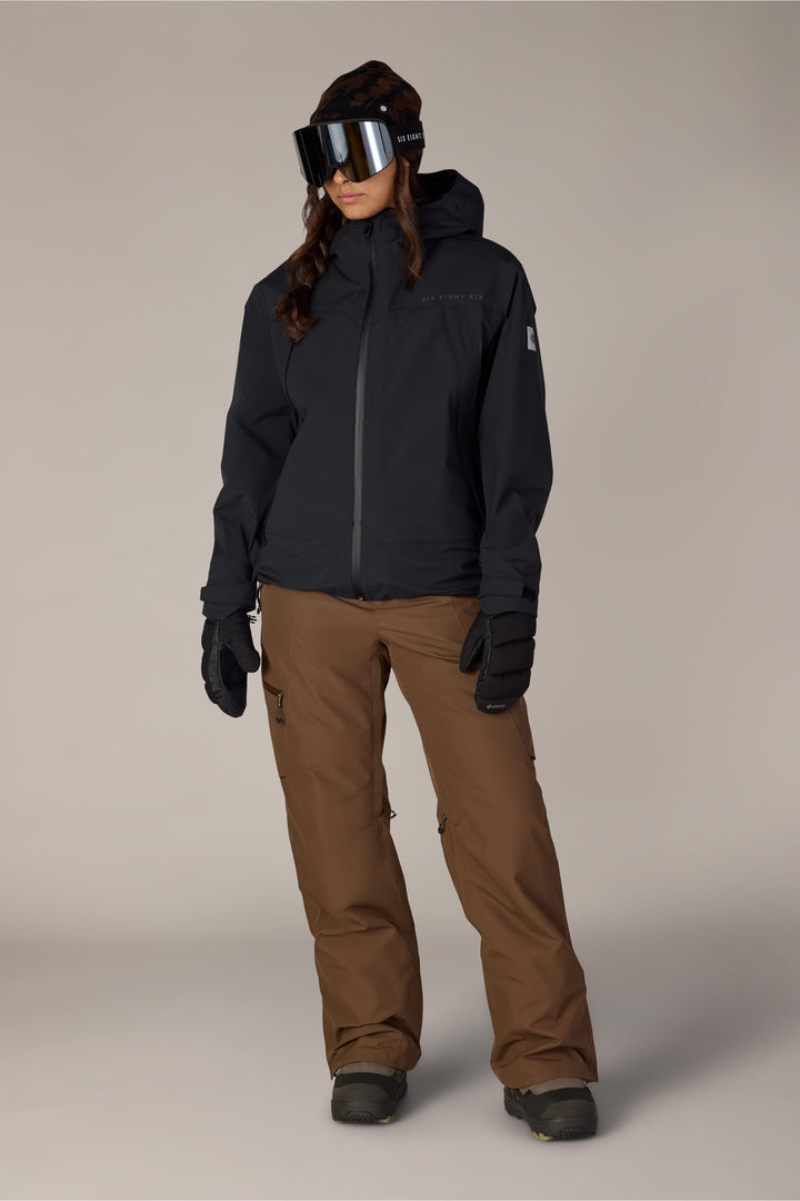 686 Women's SMARTY® 3-in-1 Framework™ 3L Jacket — BLACK (vista 2)