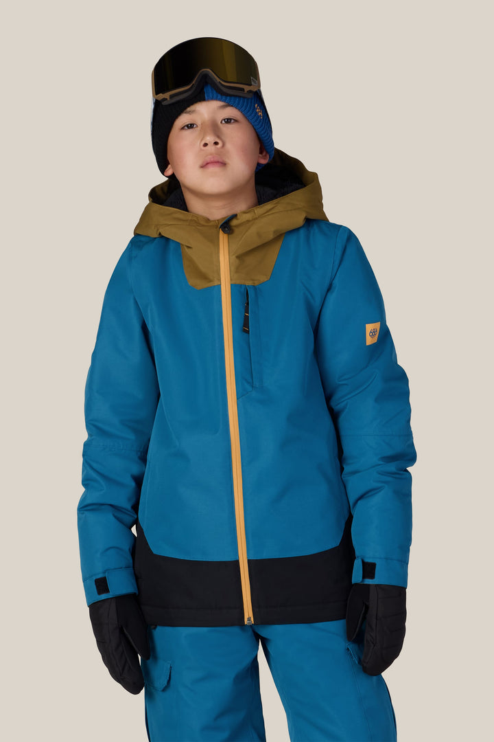 686 Boys' Gateway™ Insulated Jacket — BLUE ASH COLORBLOCK