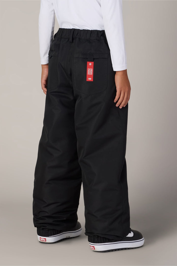 686 Boys' 686 Dojo® Insulated Pant — BLACK (vista 2)