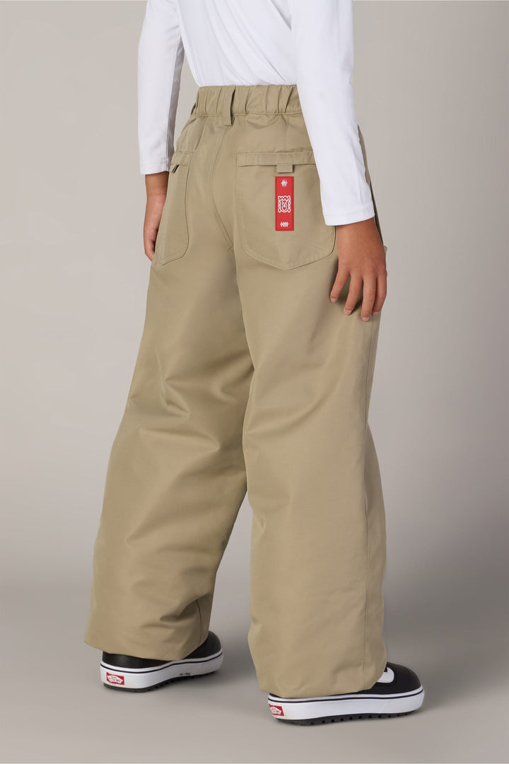 686 Boys' 686 Dojo® Insulated Pant — KHAKI (vista 2)