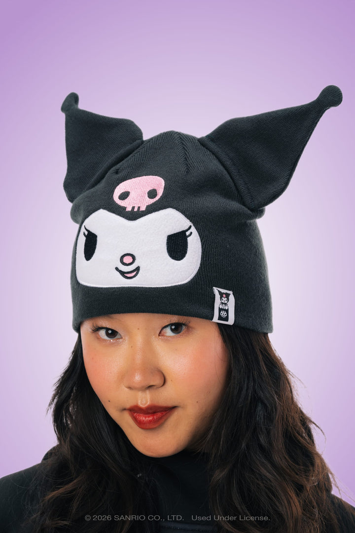 686 Women's Kuromi™ Beanie — KUROMI™ BLACK