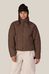 686 Women's Gracious Puffer Jacket - DARK EARTH