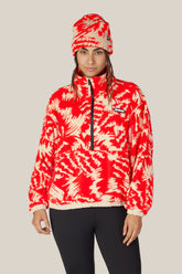 686 Women's Chimay Fleece Anorak - SOLAR REVERB