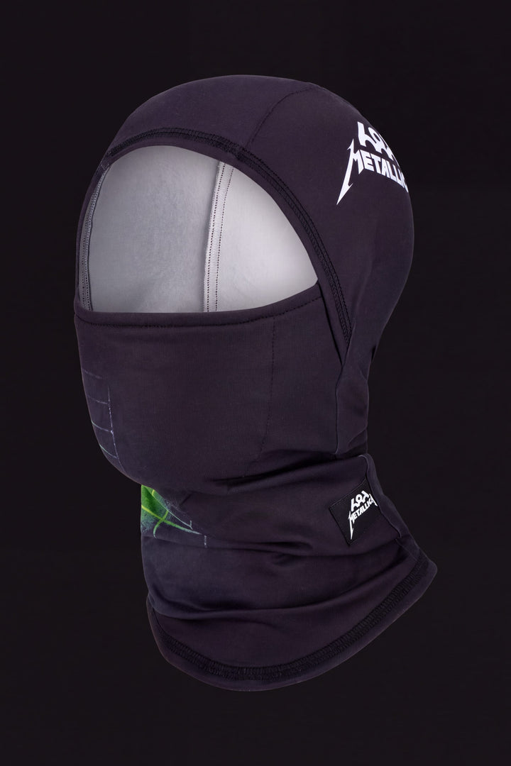 686 Hurra Hinged Balaclava — METALLICA BLACK (vista 2)