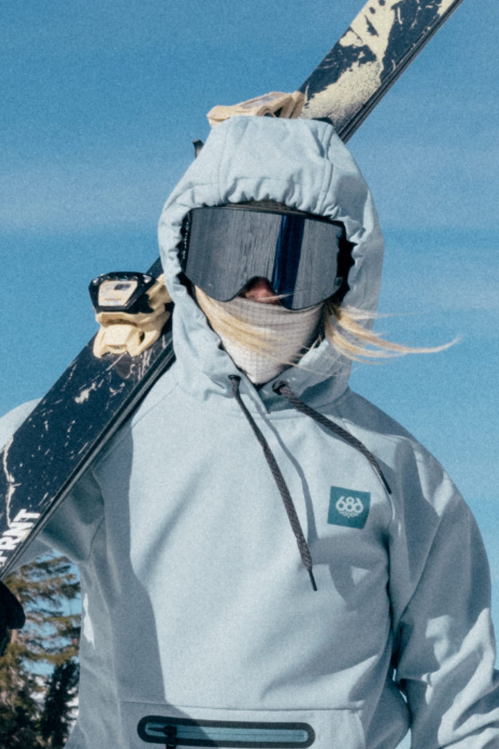 686 Mission Grid™ Balaclava — LIMESTONE (vista 2)