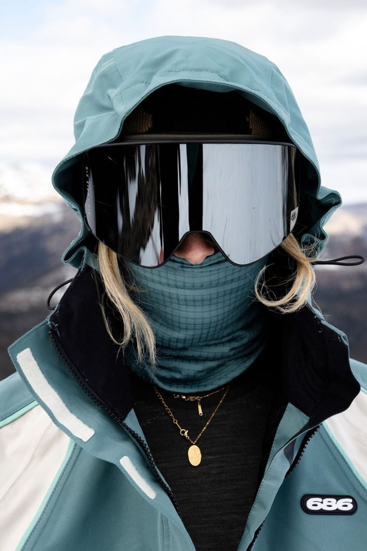 686 Mission Grid™ Balaclava — PALE FIRN (vista 2)