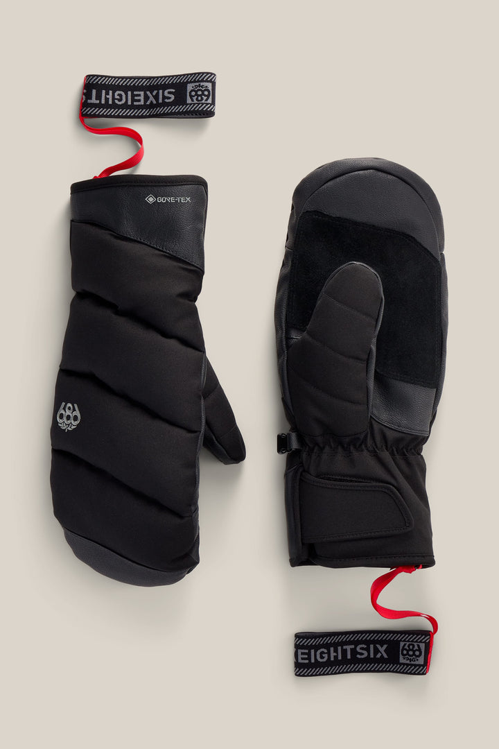 686 Men's GORE-TEX® Buffer Insulated Mitt — BLACK (vista 2)